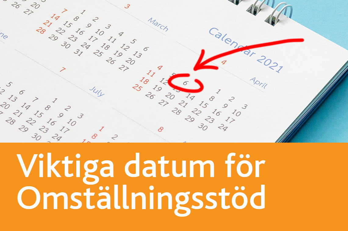 Ansökan för omställningsstöd mars april öppnar snart Fria Företagare