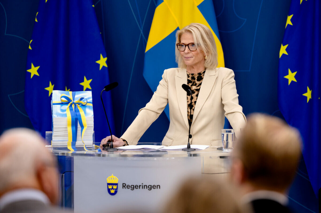 Den 19 september presenterar finansminister Elisabeth Svantesson regeringens budgetproposition för 2025 i Rosenbad. 

Senare under dagen presenterar flera statsråd budgeten på olika platser i landet.