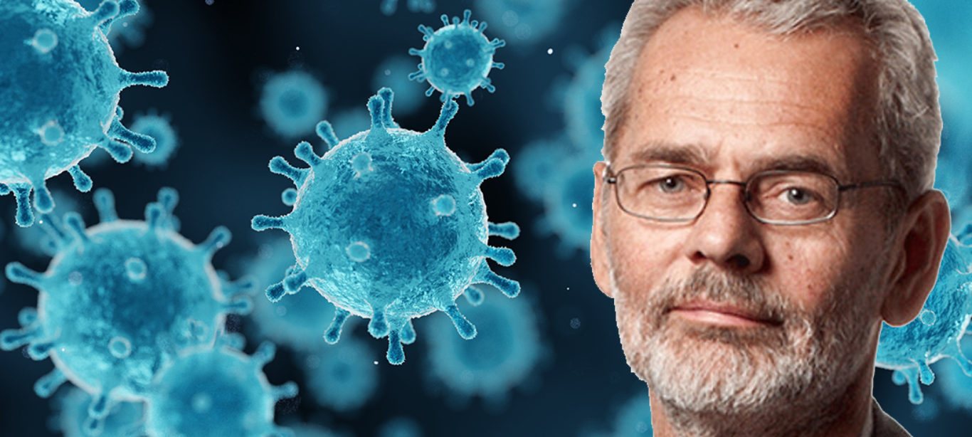 corona virus 2019-ncov flu outbreak, covid-19 3d banner illustra