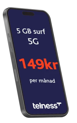Telefon med erbjudande Lutande 149 juli 26