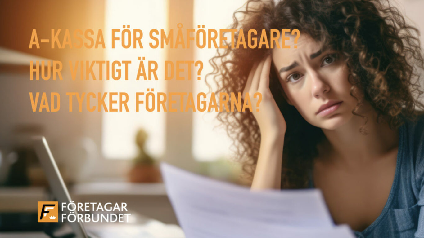 ‎Survey FF maj A-kassa för småföretagare.‎001